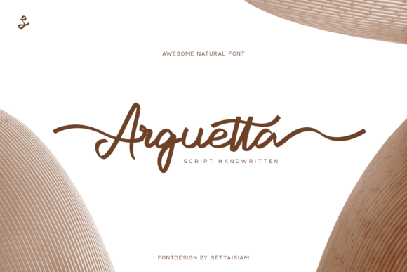 Arguetta Font: Elegant Handwritten Style