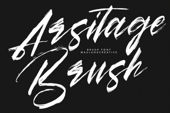 Arsitage Brush: A Script Handwritten Font That Elevates Real Business Branding