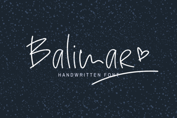 Balimar: A Script Handwritten Font for Elegant Campaign Design
