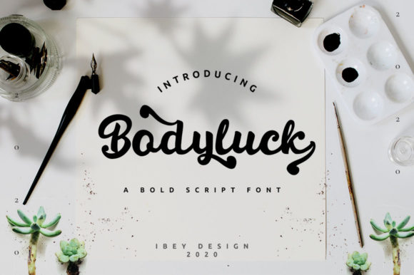 Bodyluck: A Flowing Handwritten Font for Standout Campaigns