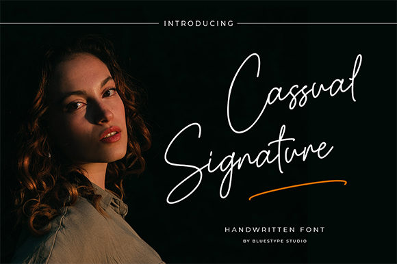 Cassual Signature: A Thin & Delicate Script Handwritten Font