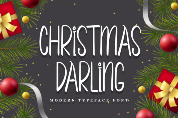 Christmas Darling: A Joyful Script Handwritten Font for Holiday Magic