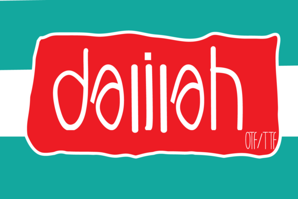 Dalilah: A Sweet Thin Script Handwritten Font for Editorial Charm