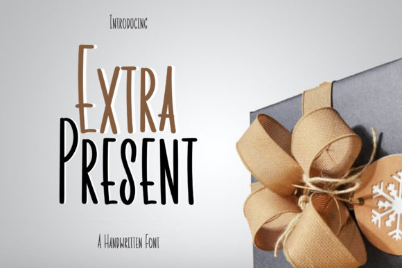 Extra Present: A Thin Script Handwritten Font for Clean Campaign Typography