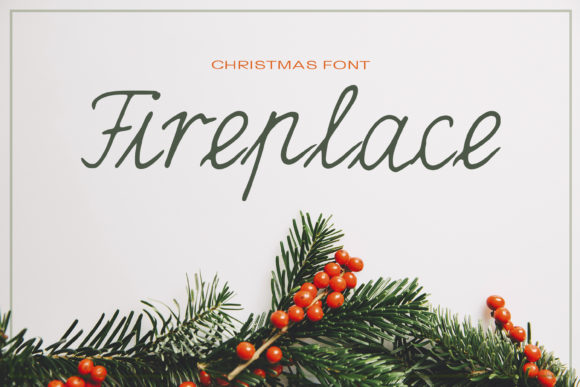 Fireplace Script Handwritten Font for Makers