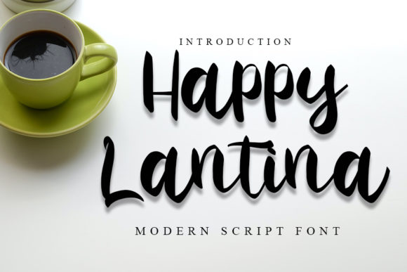 Happy Lantina: A Friendly Handwritten Font for Warm Editorial Moments