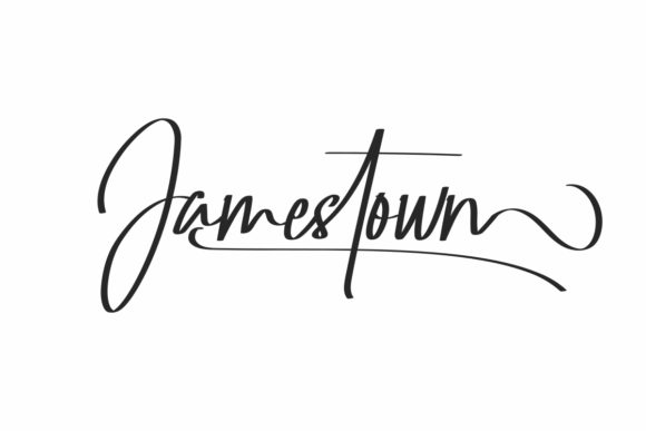 Jamestown: An Elegant Script Handwritten Font for Editorial Design