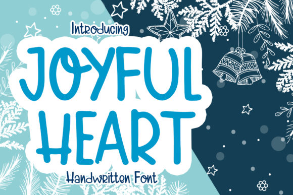 Joyful Heart Font for Festive & Everyday Branding