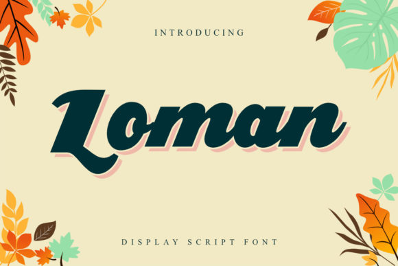 Loman: A Vintage Styled Bold Handwritten Font for Campaign Design