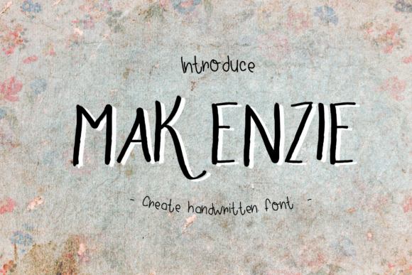 Makenzie: A Simple and Natural Handwritten Font for Small Business Branding