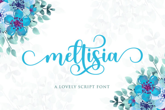 Meltisia Script Handwritten Font for Romantic Branding