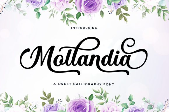 Mollandia: A Romantic Script Handwritten Font for Digital Branding