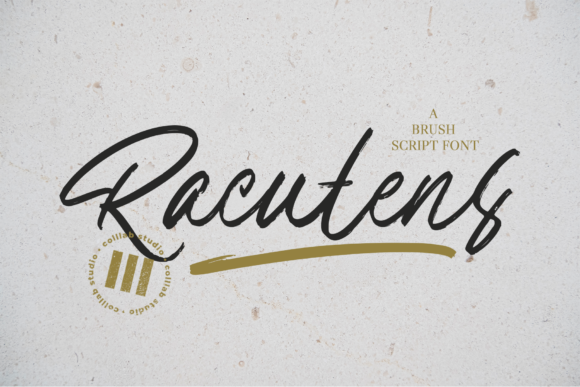 Racutens Font for Warm, Handwritten Branding