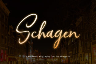 Schagen Font: Modern Calligraphy for Authentic Campaign Design