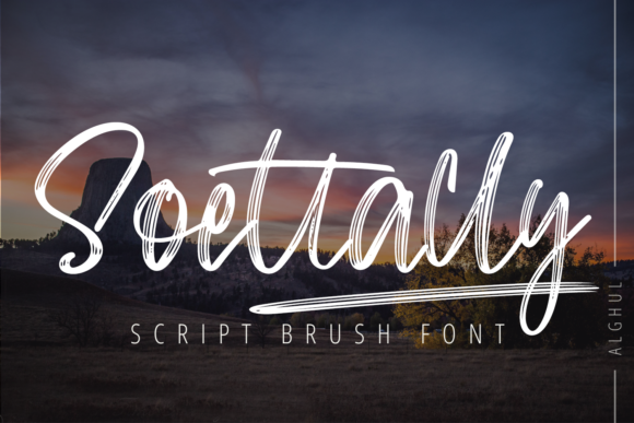Soettally: A Neat Brush Handwritten Font for Editorial Warmth