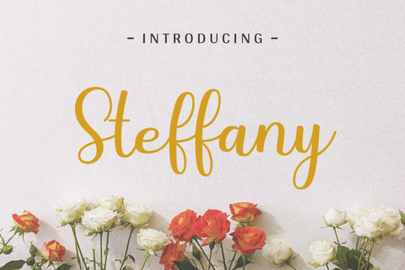 Steffany Font: Elegant Handwritten Style