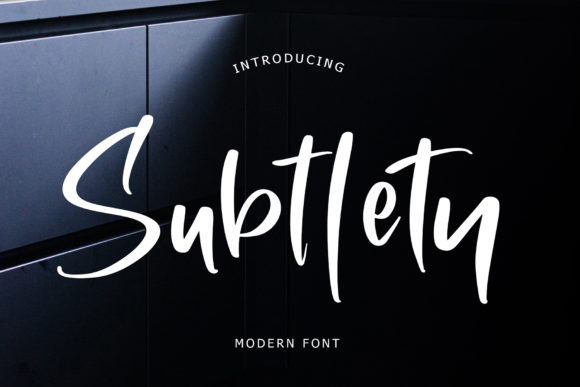 Subtlety: A Script Handwritten Font for Editorial Elegance