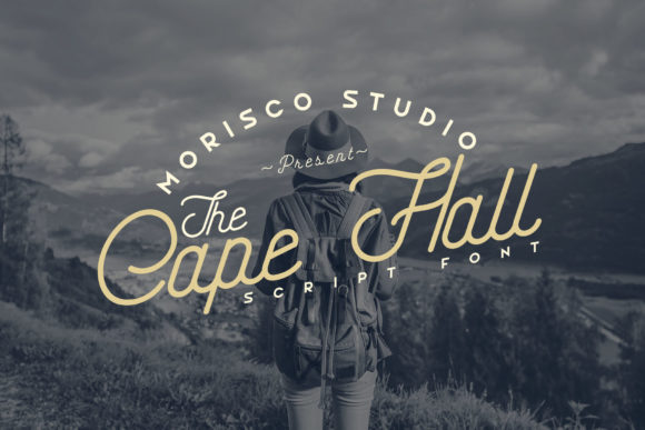 The Cape Hall: A Vintage Script Handwritten Font for Romantic Campaigns